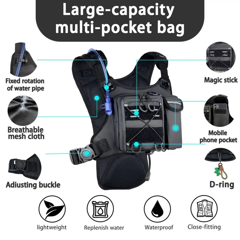 Running Gear Water - ​ Gilet Tattico di Alta Qualità