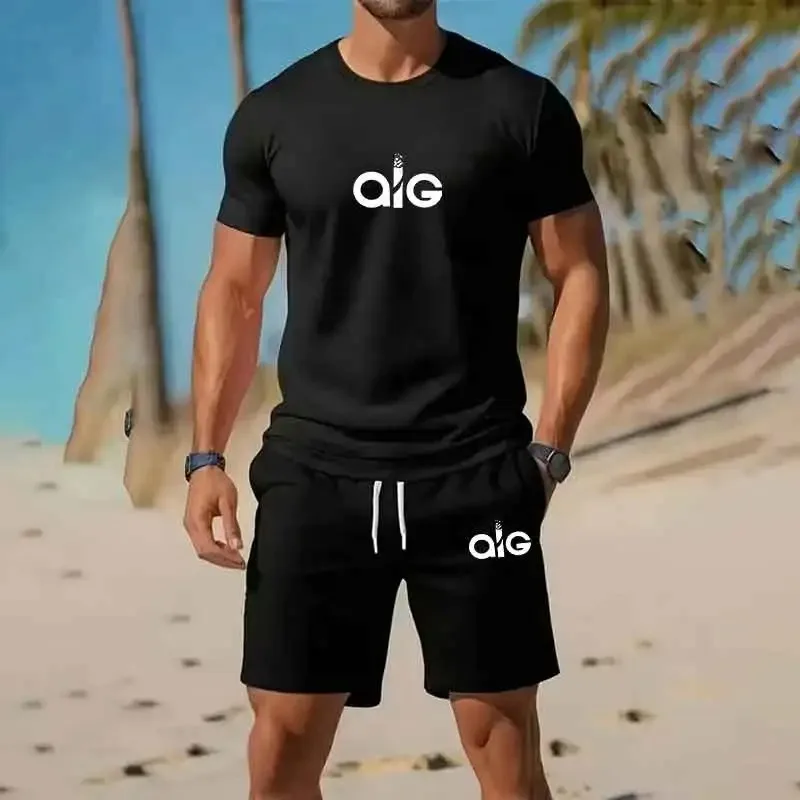Running Gear Youth - Completo sportivo estivo da uomo OiG,
