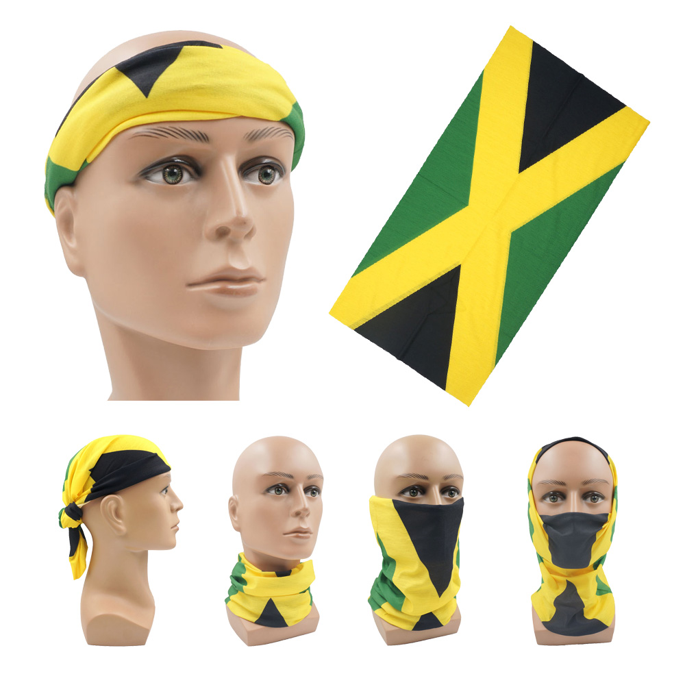 Running Gear Usa - Maschera da corsa traspirante Sciarpe Bandiera