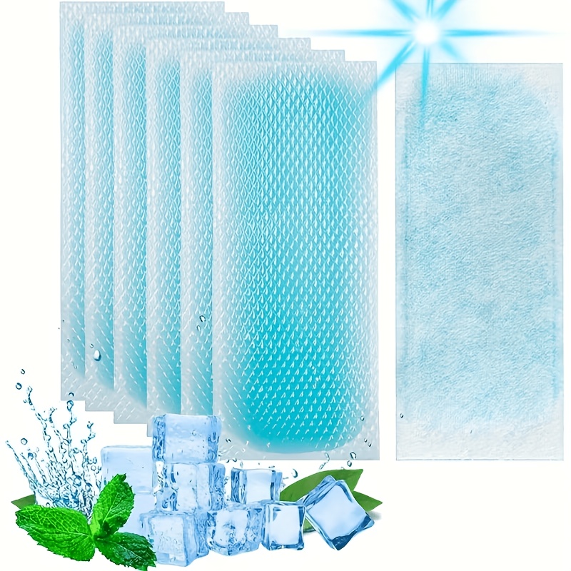 Energy Gel Pack - 8 Pezzi Patch Rinfrescanti in Gel