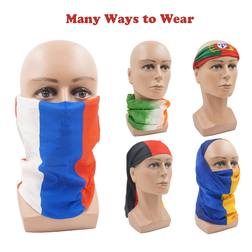 Running Gear Usa - Paesi europei ghetta per viso e