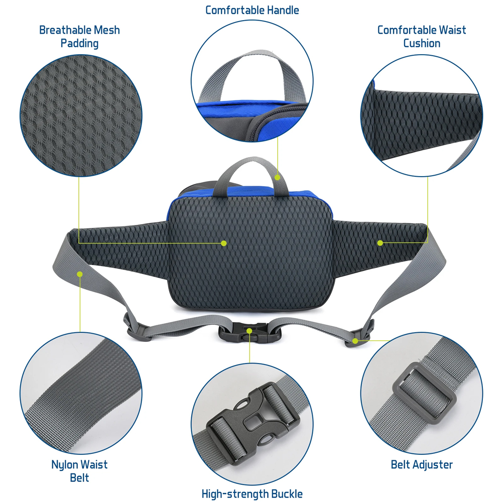 1PCSFanny Pack Borsa da cintur - Running Gear Cool recensione e prezzo
