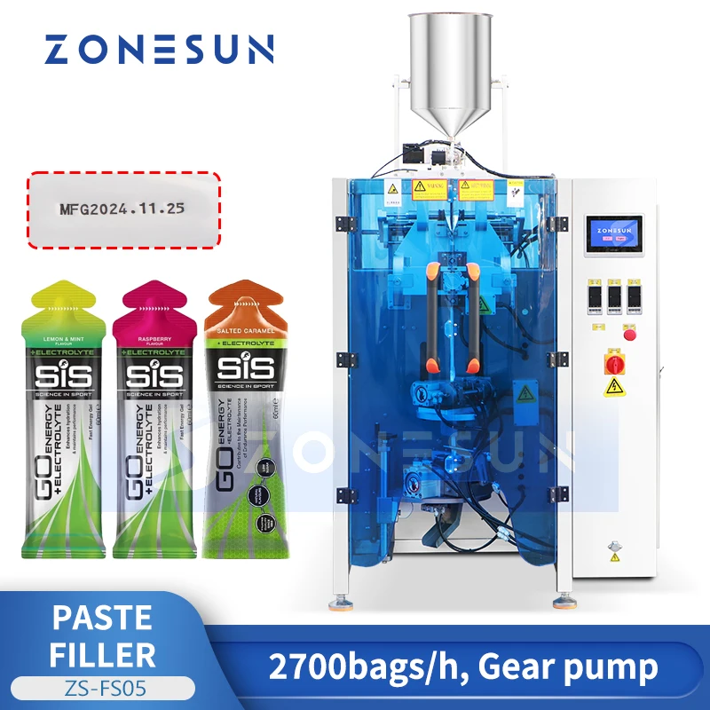 ZONESUN ZS-FS05 Riempitrice Au - Energy Gel Pack recensione e prezzo