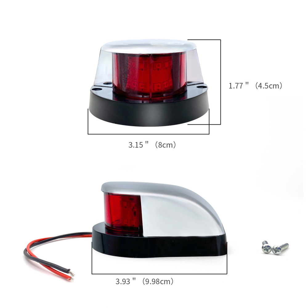 1 Set luci di marcia rosse ver - Running Gear Boat recensione e prezzo