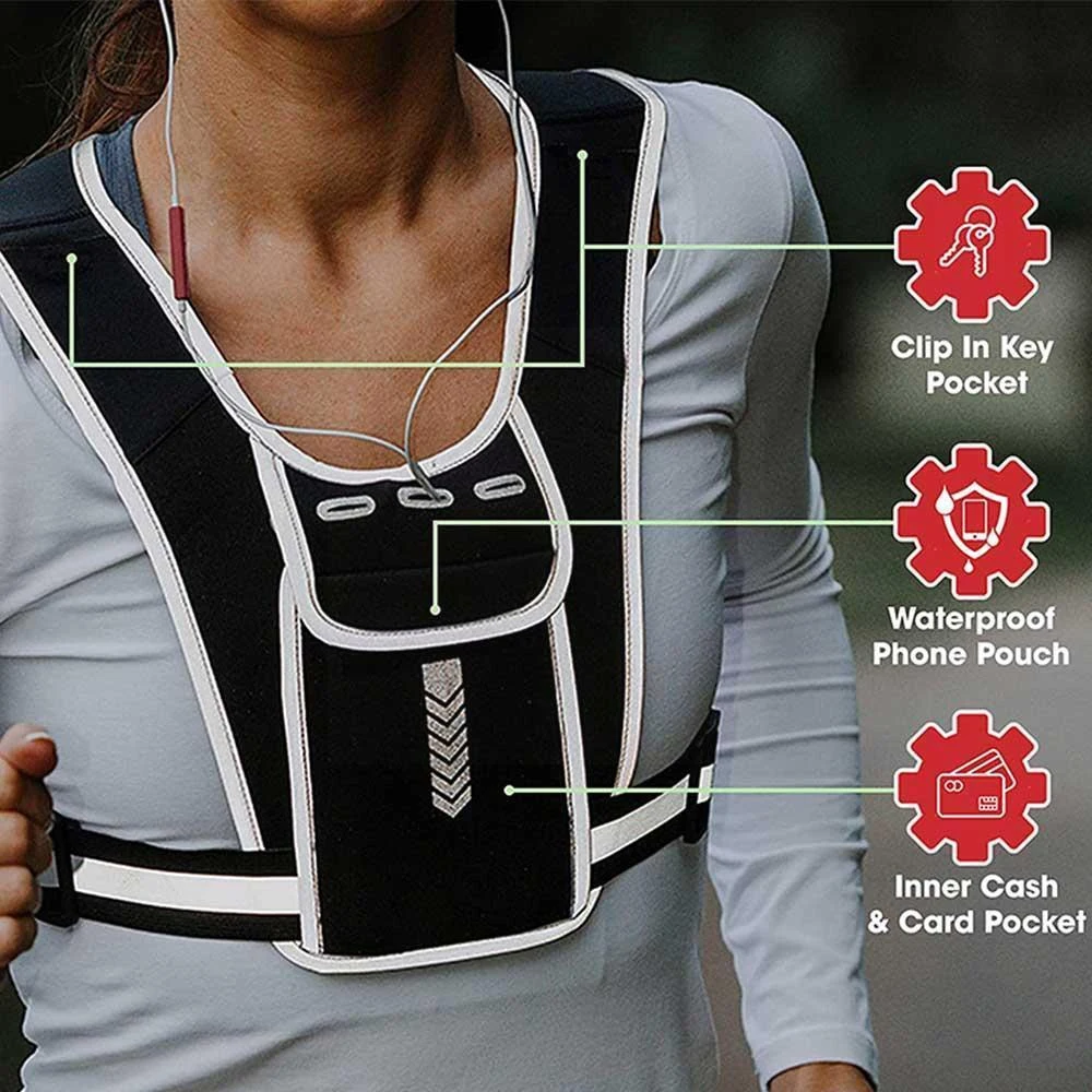 Gilet da corsa porta telefono  - Running Gear Cool recensione e prezzo