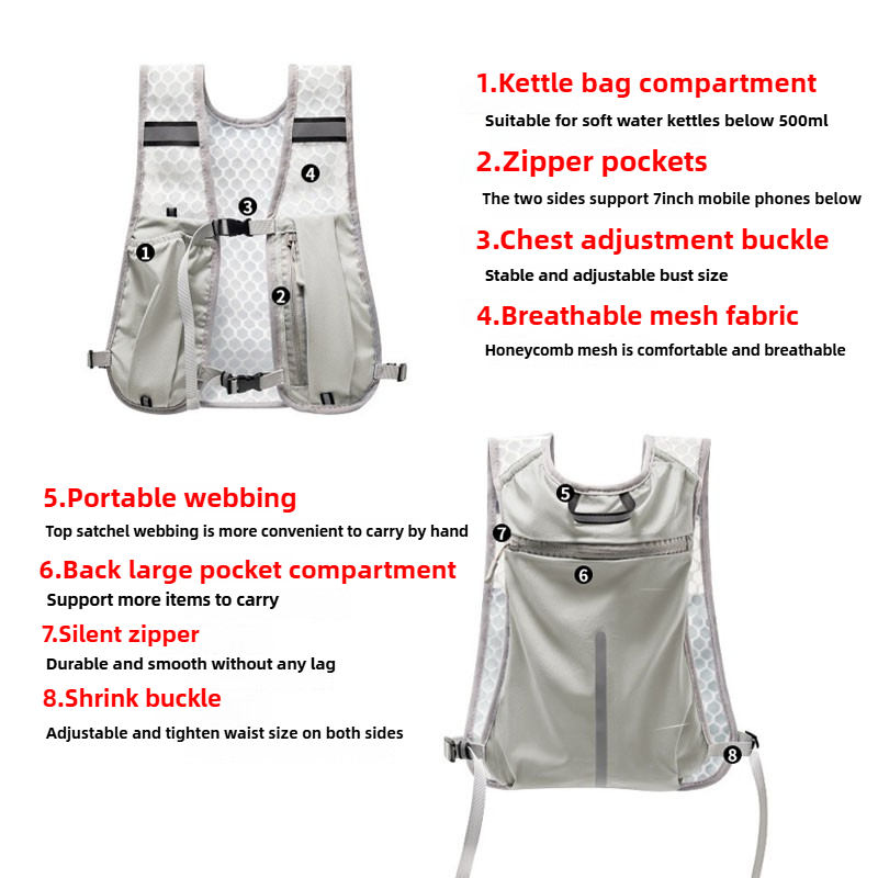 2025 nuovo gilet portaoggetti  - Running Gear Water recensione e prezzo